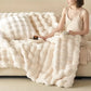 Lux Faux Fur Throw Blanket