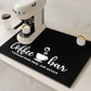 VIKAMA Coffee Machine Absorbent Mat Water and Oil Absorbent Kitchen Dish Drainer Quick-Drying Absorbent Mat Dish Mat Home Decor