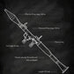 Weapons Blueprint Poster Black Board Guns Blueprint Wall Art Canvas Painting Military Enthusiast Home Room Wall Decor Gunfight