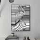 Modern Abstract Wall Art Black and White Nude Woman Picture HD Canvas Printed Poster Home Living Room Hallway Decoration