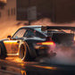 Trending Cars Retro Porsche 911 GT3 RS City Poster and Prints Canvas Painting Wall Art Pictures for Home Living Room Cuadros