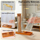 2 in 1 Incense Holder Upside Down Glass Incense Holder for Sticks Anti-Ash Incense Burner with Ash Catcher & Incense Storage
