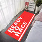 Ready To Race Motorcycle Carpet Garage Mat Racing Cool Moto Display Motorcycle Display Hallway Anti-slip Mat Home Decoration