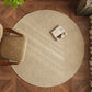 VIKAMA Round Japanese Wabi-sabi Style Living Room Sofa Decorative Carpet Coffee Table Rug Study Swivel Chair Floor Cushion