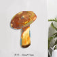 Simulated Plant Mushroom Magnetic Refrigerator Sticker Creative Gift Simulated Leaf Flat Refrigerator Sticker Home Decoration
