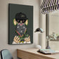 Funky Funny Animal Monkey With A Hat Fashion Bored APE A Poster HD Posters Home Room Bar Cafe Decor Art Wall Painting Picture