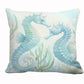 VIKAMA Summer Ocean Style Cool Design, Decorative Pillowcase, Suitable For Sofas, Bed Head Home Decor Pillow Covers, Washable