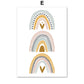 Kawaii Angel Girls Rabbit Sun Rainbow Cloud Cartoon Children Posters Canvas Painting Wall Art Print Picture Baby Kids Room Decor