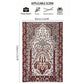 VIKAMA Classic Mosque Print Islamic Prayer Mat, Foldable Travel Muslim Rug, Washable Lightweight Janamaz for Eid Ramadan Gifts