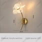 Flower Led Wall Lamps for Living Room Bedroom Bedside Sconce Light Modern Hallway Restaurant Background Decoration Lighting Deco
