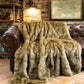 LUX Soft Faux Fur Blanket