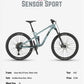 Luxury Mountain Bike Famous Bicycle Parameter Minimalist Poster Canvas Painting Wall Pictures Home Room Decor Bike Lover Gifts