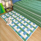 VIKAMA Ins Style Cashmere Long Strip Rug Comfort Cooling Bedroom Bed Blanket Bay Window Blanket Cloakroom Carpet Home Decor