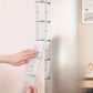 2m Wall Height Measurement Card - Easy-to-Read Durable PC Material Writeable & Removable Ideal for Room Decor Wall Decorations