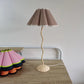 Table Lamp ins Retro Pleated Umbrella Nordic Medieval Korean Master Bedroom Bedside Lamp Swing Iron Art Drop Shipping