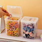 1Pc Stackable Transparent Hair Accessory Storage Box with Snap Lid - Dustproof, Waterproof, Plastic Organizer for Jewelry