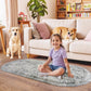 VIKAMA Simple And Soft Fleece Rug Soft And Plush Bedside Rug For Bedroom, Children's Room Floor Mat, Home Decoration