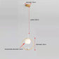 Japanese Style Wooden Pendant Light Bedroom Bedside Kitchen Bar Hanglamp Resin Bird Decoration Stair Porch Lamp Drop Shipping