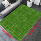 VIKAMA Football Field Area Rug, Soft Anti-Slip Sports Field Game Mat, Living Room Bedroom Anti-Slip Floor Mat Home Decor