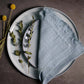 10pcs Large Napkins 41x41cm Rustic Cotton Gauze  Napkin Muslin Tea Towel Dinner Retro Cheesecloth Wedding Party Linen Decor