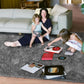 VIKAMA Minimalist Shaggy Living Room Rug, Soft and Fluffy Area Rug, Bedroom Dormitory Children's Room Carpet, Home Decor