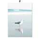 Surfboard Seagull Beach Umbrella Blue Sea Wall Art Canvas Painting Nordic Posters And Prints Wall Pictures For Living Room Decor