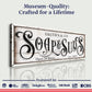Personalized Soap And Suds Laundry Sign