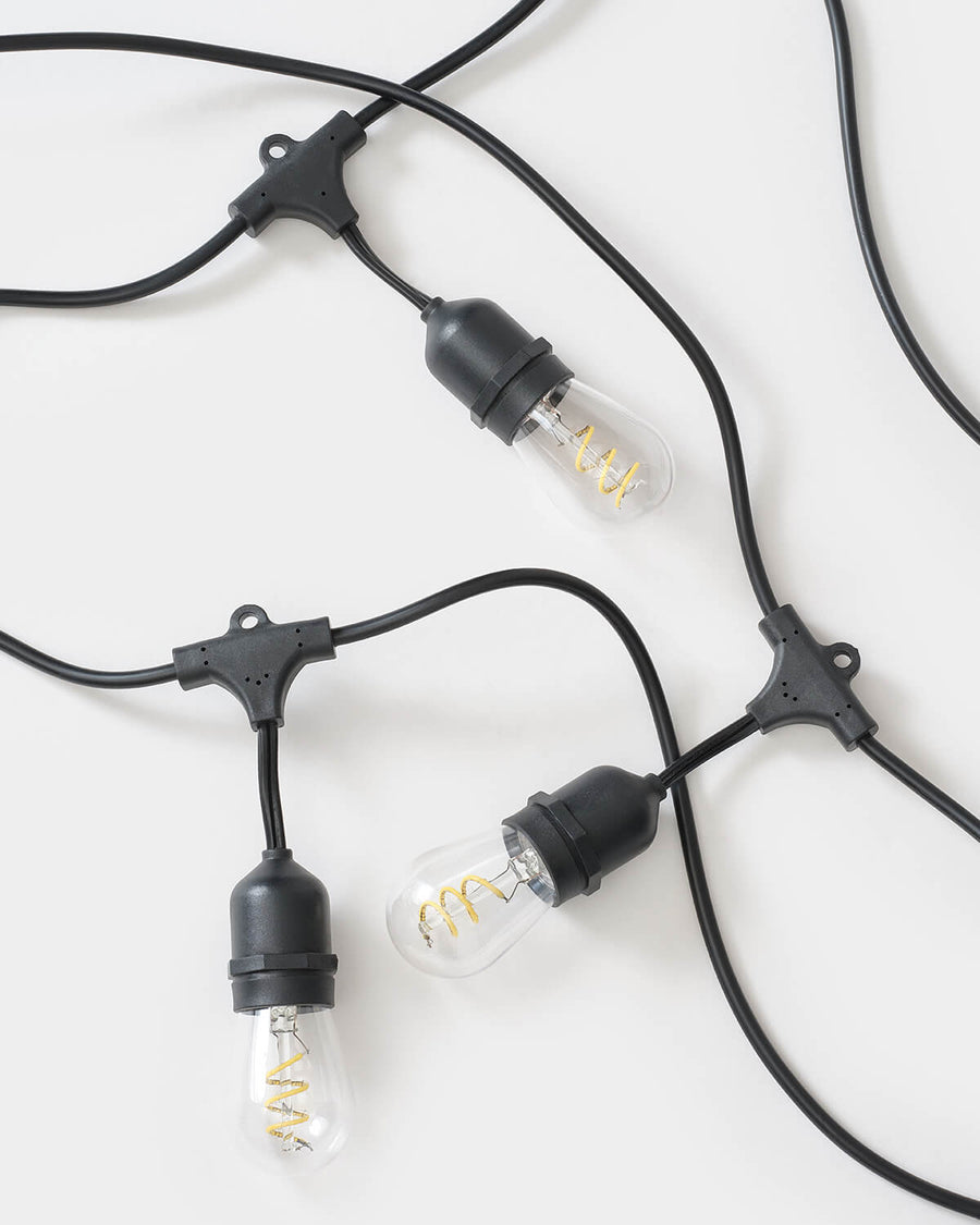 Spiral Hanging Plug-in String Lights