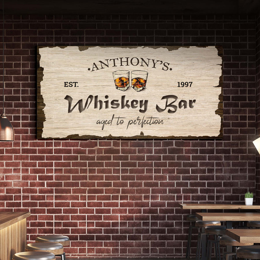 Whiskey Bar Sign II