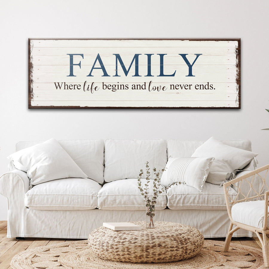 8 Powerful Words Family Sign II