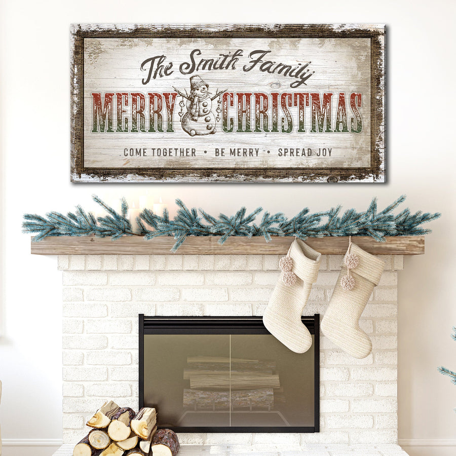 Merry Christmas Sign