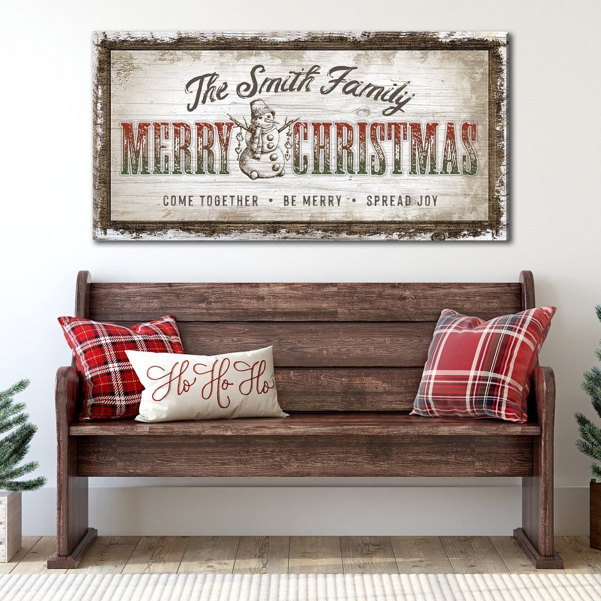Merry Christmas Sign - view 2