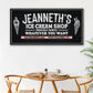 Ice Cream Shop Sign