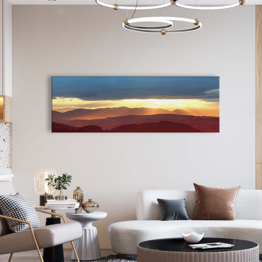 Dear Mountains Canvas Wall Art