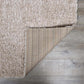Siari Solid Oatmeal Shag Rug