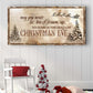 Christmas Eve Farmhouse Sign - view 2