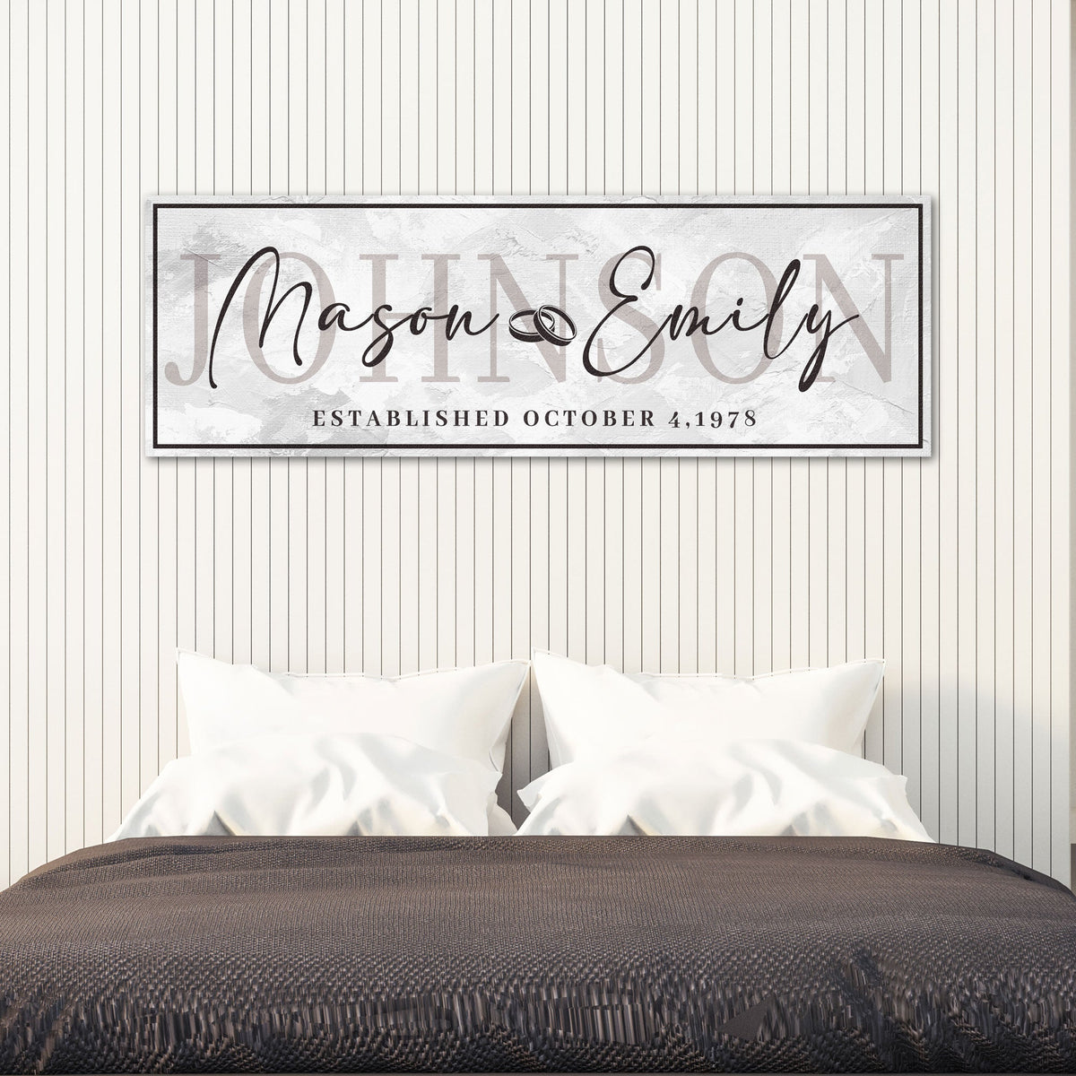 Last Name Wedding Gift Sign