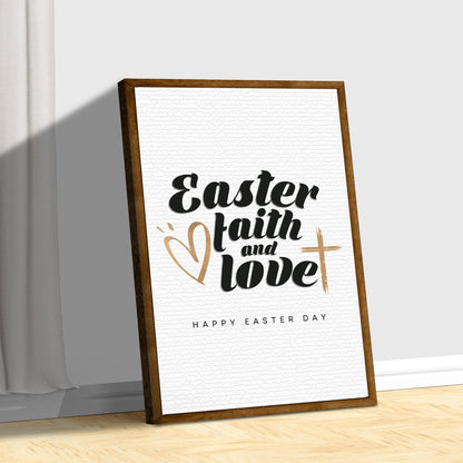 Easter Faith , Easter Love Sign - view 3