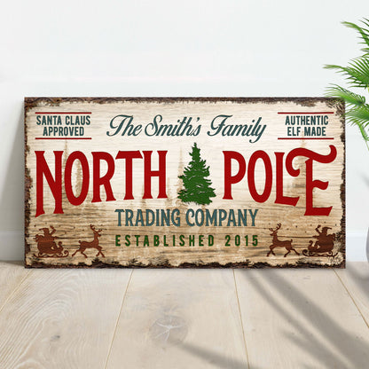 Christmas Trading Co Sign - view 2