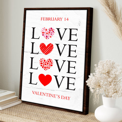 Valentine's Day Sign VIII