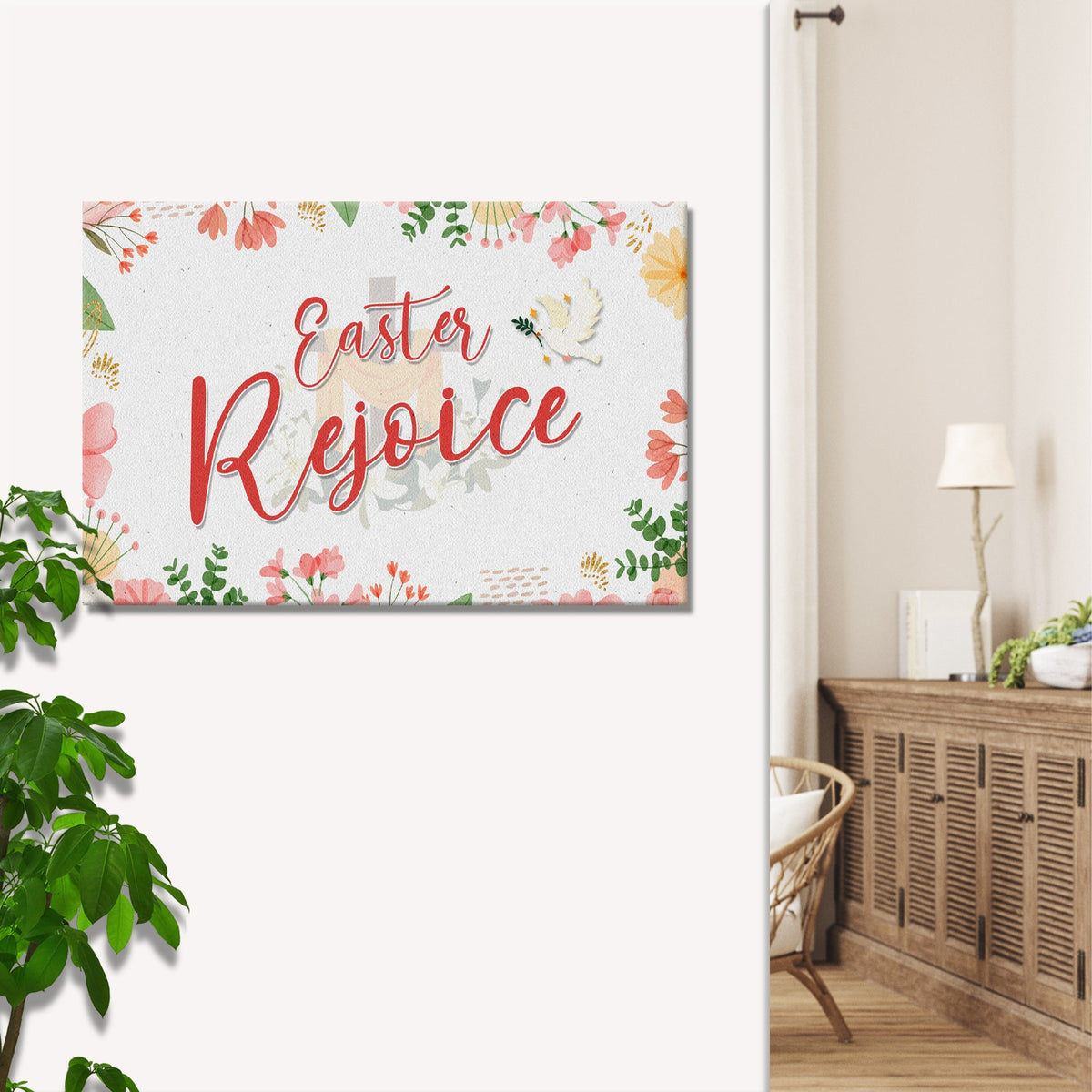 Easter Rejoice Sign - view 2