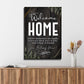 You Belong Here Welcome Home Entryway Sign