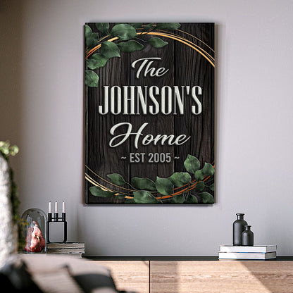Family Home Sign II