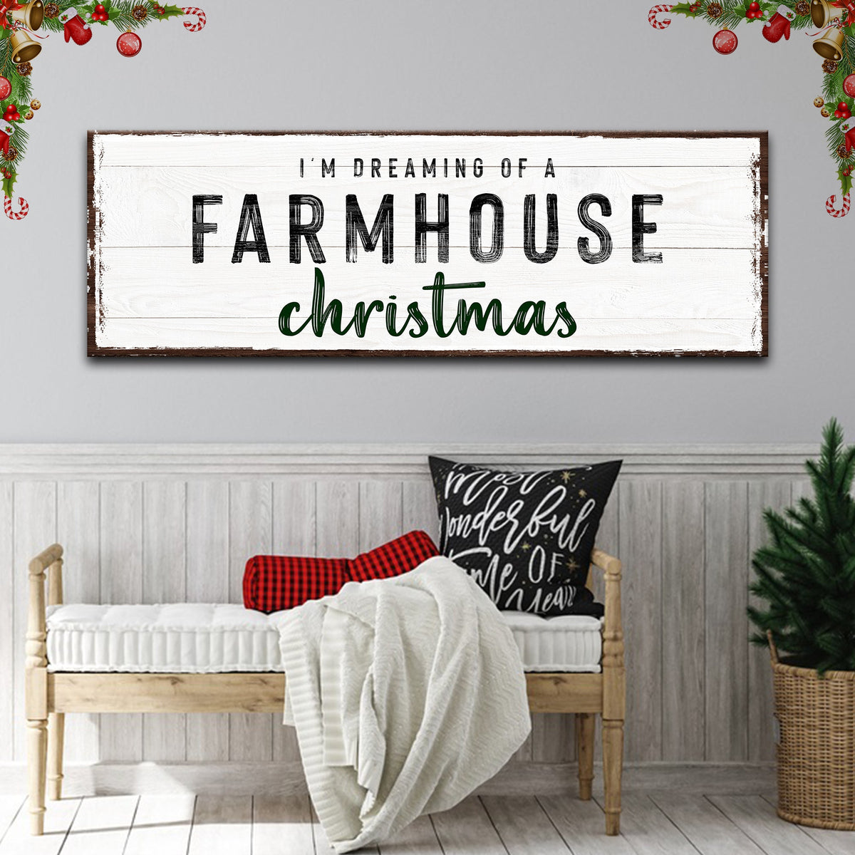 Farmhouse Christmas Sign - view 6