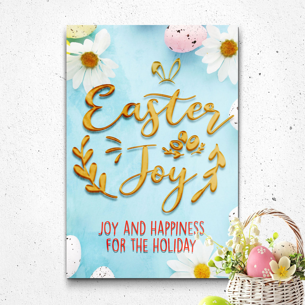Easter Joy Sign - view 2