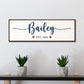 Pet Name Sign II