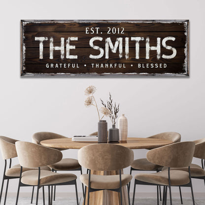 Thanksgiving Family Sign II - view 6