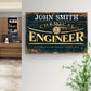Chemical Engineer Sign