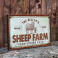 Sheep Farm Sign III