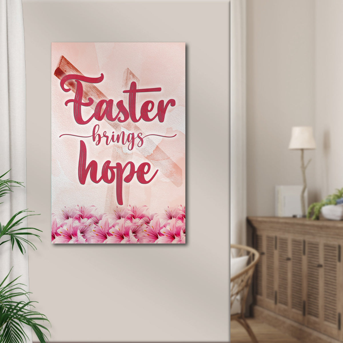 Easter Brings Hope Sign - view 2